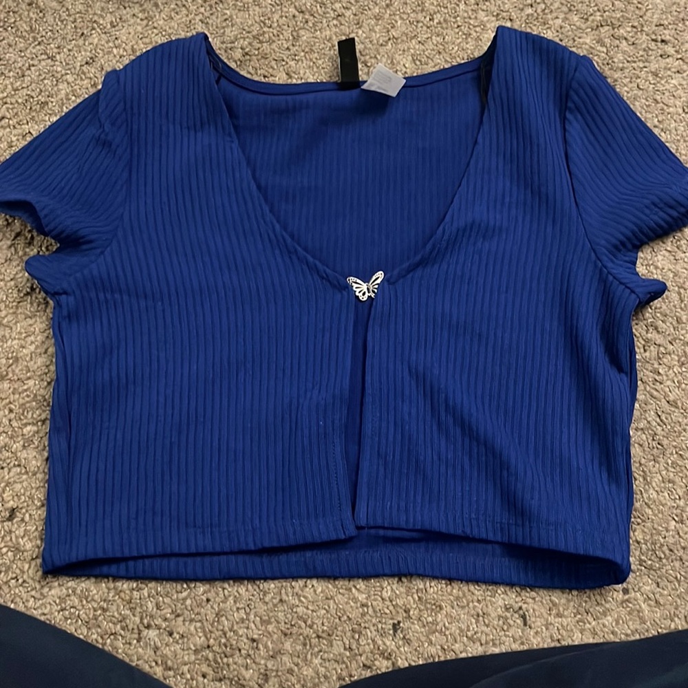 Blue top